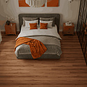 Фотографии в интерьере, ПВХ плитка, кварц виниловый ламинат Alpine Floor Premium XL композит ABA Дуб Умбровый