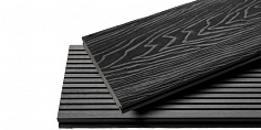 Купить Террасная доска Ecodecking Топ полнотелая 3000x150x21 Графит 