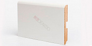 Плинтус напольный Ликорн МДФ DeArtio L-XL белый U102-120 мм 