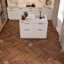 Фотографии в интерьере, SPC ламинат Alpine Floor Chevron Alpine Дуб Коричневый