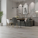 Фотографии в интерьере, SPC ламинат Stone Floor MSPC 8 мм Дуб Зимний вечер