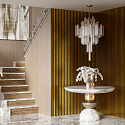 Фотографии в интерьере, Комплект акустических панелей Cosca Decor Эмираты Золото матовое, 600x300x19мм