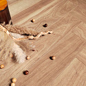 Фотографии в интерьере, Ламинат Floor Fort Tree Елочка Орех Питсбург