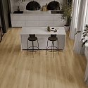 Фотографии в интерьере, ПВХ плитка, кварц виниловый ламинат Alpine Floor Premium XL композит ABA Дуб Эбеновый