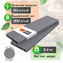 Фотографии в интерьере, Террасная доска Woodgrand из ДПК Коэкструзия Grigio 3000x150x22 мм