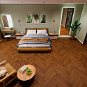 Фотографии в интерьере, SPC ламинат Steinholz Herringbone Беллен