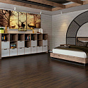Фотографии в интерьере, Массивная доска Damy Floor Luxury Палуба Шоколадный Евростандарт 20 мм