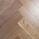 Фотографии в интерьере, Массивная доска Damy Floor Luxury Английская елочка Натуральный Селект 500 мм