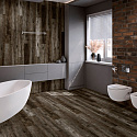 Фотографии в интерьере, SPC ламинат Damy Floor Family Дуб Рустикальный Черный