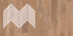 Купить Инженерная доска Lab Arte Елка Chevron Французская Дуб Рустик Лаунж лак 600/510х90х...