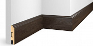Плинтус Cosca Decor ЕP07 МДФ Nanoflex Дуб Темный 2400x80x16 мм 