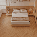 Фотографии в интерьере, Ламинат Norland Herringbone Elegant Strong Дуб Альба