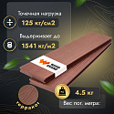Фотографии в интерьере, Террасная доска Woodgrand полнотелая с тиснением из МПК Терракот 4000x140x20 мм