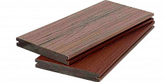 Террасная доска дпк полнотелая Terradeck eXterra 140 ясень-шимо 4000x140x20