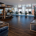 Фотографии в интерьере, Массивная доска Damy Floor Luxury Палуба Шоколадный Селект 20 мм