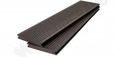 Террасная доска Woodgrand полнотелая из ДПК Венге 3000x140x20 мм