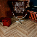 Фотографии в интерьере, ПВХ плитка, кварц виниловый ламинат Vinilam Parquet Herringbone Классический