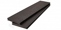 Террасная доска Woodgrand полнотелая с тиснением из МПК Венге 3000x140x20 мм