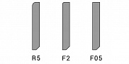 Плинтус "Finitura dekor" МДФ 80х10 R5, F2, F0,5 грунтованный 