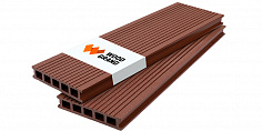 Террасная доска Woodgrand из МПК Терракот 3000x150x28 мм