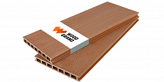 Террасная доска Woodgrand из МПК с тиснением Орех 4000x200x24 мм