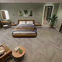 Фотографии в интерьере, SPC ламинат Steinholz Herringbone Симилаун