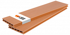 Террасная доска Woodgrand из МПК с тиснением Орех 6000x150x22 мм