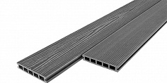 Террасная доска дпк Terradeck Ultra серый 4000x150x24 