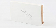 Плинтус напольный Ликорн МДФ White W 29-100 