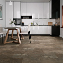 Фотографии в интерьере, ПВХ плитка, кварц виниловый ламинат Fast Floor Stone Хибины