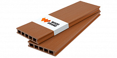 Террасная доска Woodgrand из МПК с тиснением Орех 3000x150x28 мм
