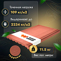Фотографии в интерьере, Ступень Woodgrand полнотелая из МПК с тиснением Терракот 3000x320x24 мм