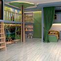 Фотографии в интерьере, Инженерная доска Damy Floor Luxury Палуба Ванильный Селект