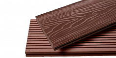 Купить Террасная доска Ecodecking Топ полнотелая 3000x150x21 Шоколад 