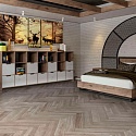 Фотографии в интерьере, Инженерная доска Damy Floor Luxury Английская елочка Скандинавский Евростандарт 90 мм