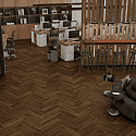 Фотографии в интерьере, SPC ламинат Alpine Floor Титан Паркет Минос