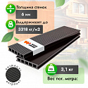 Фотографии в интерьере, Террасная доска Woodgrand из ДПК Антрацит 3000x150x28 мм
