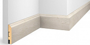 Плинтус Cosca Decor ЕP07 МДФ Nanoflex Дуб Перламутровый 2400x80x16 мм 