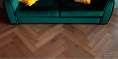 ПВХ плитка, кварц виниловый ламинат Vinilpol Herringbone Glue Паркет Пикассо