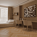 Фотографии в интерьере, Ламинат Norland Herringbone Elegant Strong Дуб Босна