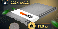 Купить Ступень Woodgrand полнотелая из МПК с тиснением Grigio 3000x320x24 мм 
